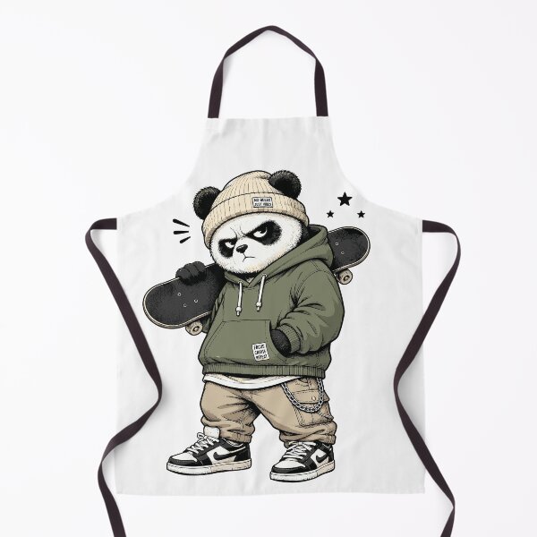 Item preview, Cool Skateboard Panda Streetwear Kawaii Animal designed and sold by Krincydigitalart.