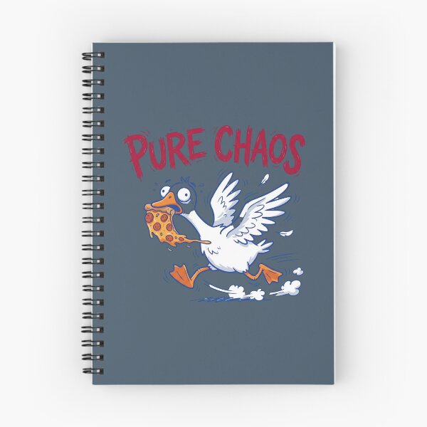 Item preview, Pure Chaos Pizza Thief Goose designed and sold by TatyanaArt.