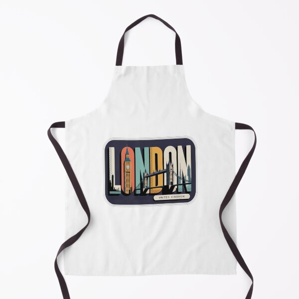 Item preview, London Mid‑Century Pop Postcard Sticker – Bold Retro Travel Art designed and sold by stickercuffs.