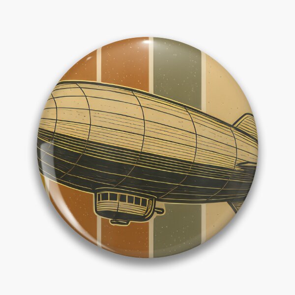 Item preview, Retro Airship Dream: A Tribute to Led Zeppelin #4859 designed and sold by aztra-art.