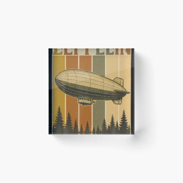 Item preview, Retro Airship Dream: A Tribute to Led Zeppelin #4859 designed and sold by aztra-art.