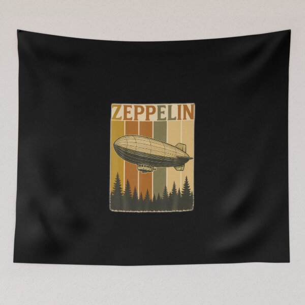 Item preview, Retro Airship Dream: A Tribute to Led Zeppelin #4859 designed and sold by aztra-art.