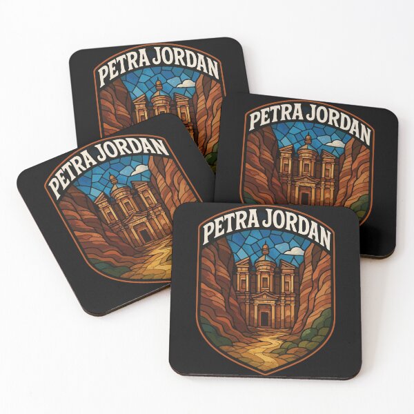 Item preview, Petra Jordan Stained Glass Travel designed and sold by TomFrontierArt.