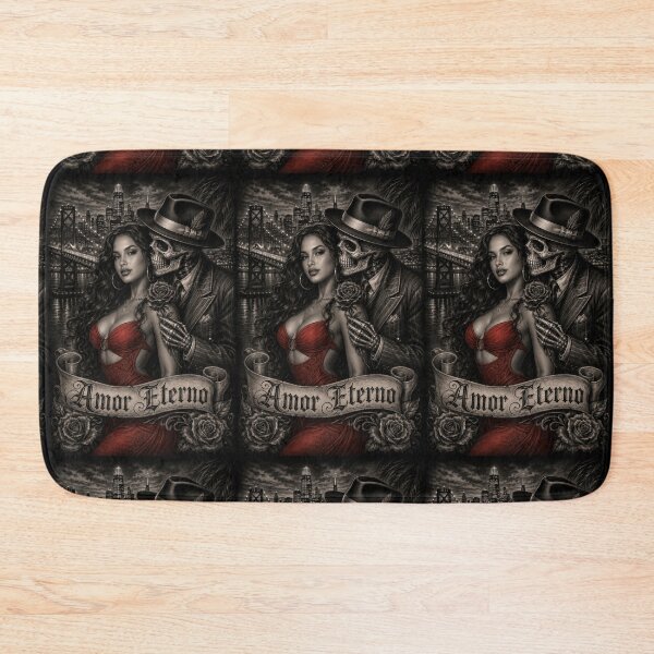 Item preview, Amor Eterno Midnight Lovers Till Death Rode Beside Us designed and sold by DyfunctionalTee.