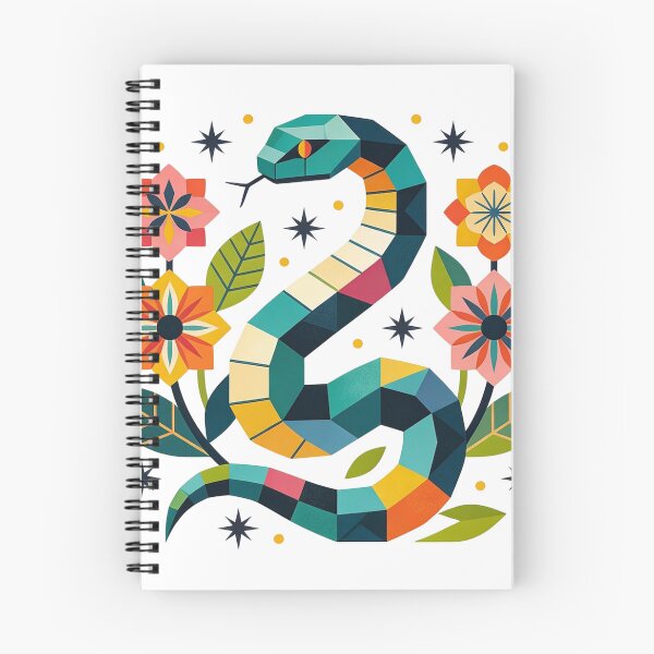 Item preview, Modern Mosaic Snake Art designed and sold by unboxedbyJuls.