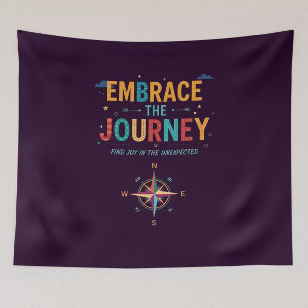 Item preview, Embrace The Journey designed and sold by Aise06.