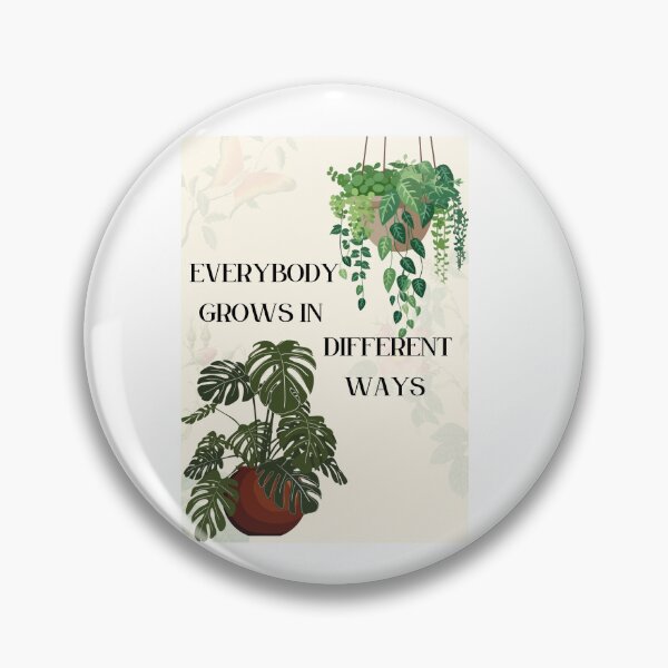 Item preview, Growth Mindset Inspirational Botanical Illustration designed and sold by DIVINE GEM HARMONY.