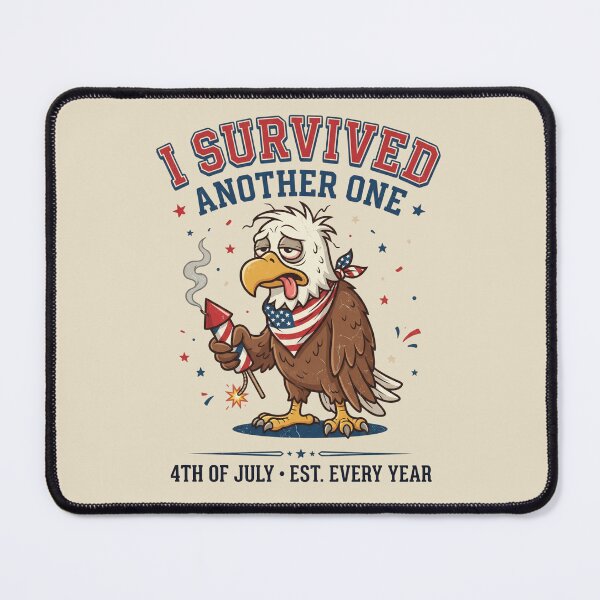 Item preview, I Survived Another One 4th of July designed and sold by dudelinart.