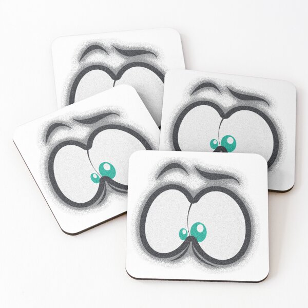 Item preview, Love Hurt Eyes | Grumpy Sunshine BookTok Art | Expressive Cartoon Eyes Design designed and sold by MoonHoneybyImani.