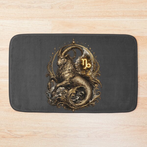 Item preview, Capricorn Zodiac Sea Goat – Detailed Astrology Design – Minimal No Text Capricorn Artwork designed and sold by Szapeee.