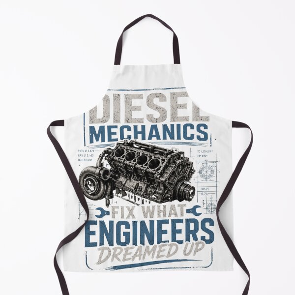 Item preview, Diesel Mechanics Fix What Engineers Dreamed Up | Engineer Joke | Mechanic Humor designed and sold by Serigraphy.
