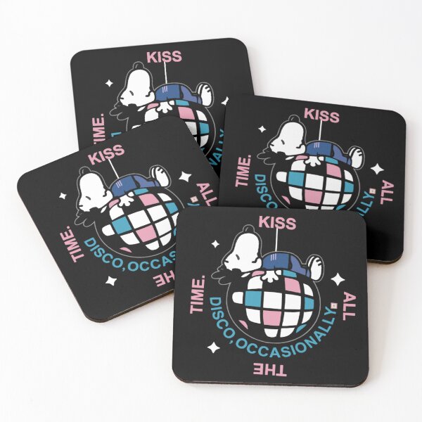 Item preview, Groove is in the Heart: Snoopy Disco Kiss Tee designed and sold by maivisecole.