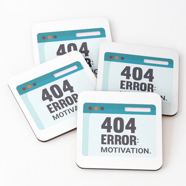Item preview, Error 404: Motivation. designed and sold by Creative jiffy.