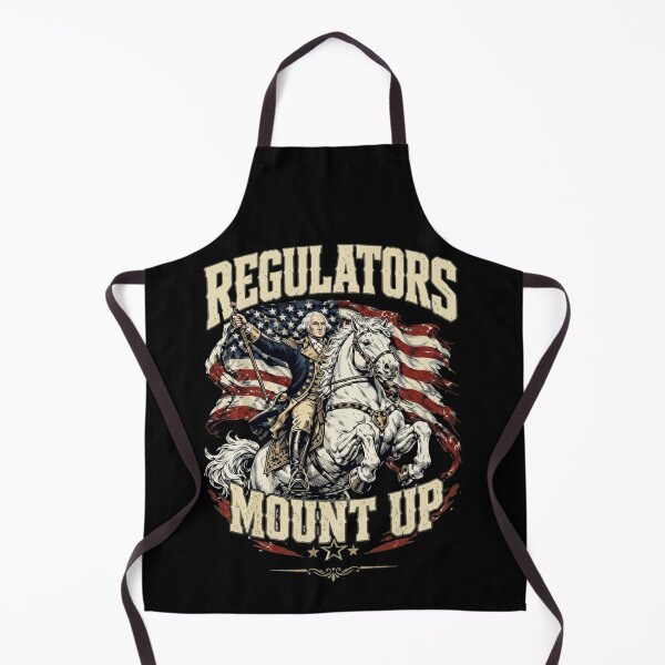 Item preview, George Washington Regulators Mount Up Funny Patriotic American Flag designed and sold by haitrieuic96.