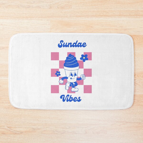 Item preview, Sundae Vibes Retro Ice Cream Mascot Vintage Dessert Design designed and sold by shopfindingbeni.