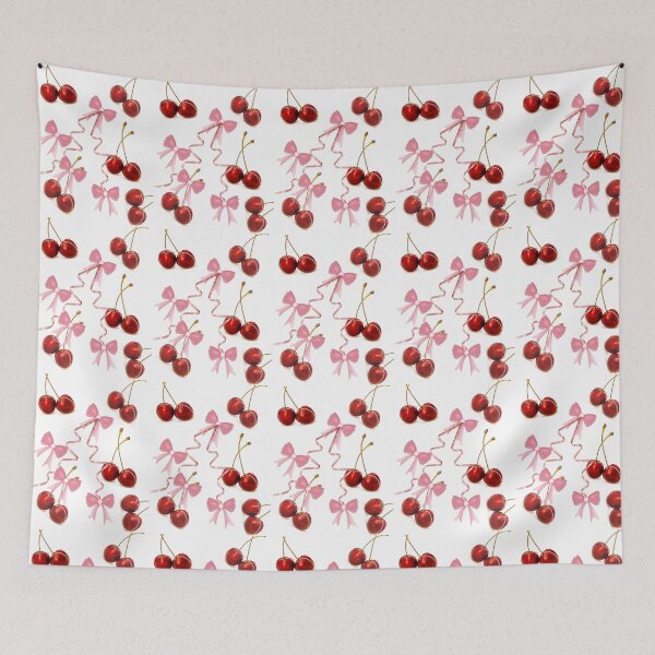 Item preview, Cherries con ribbon design in products designed and sold by UniqueVersion.