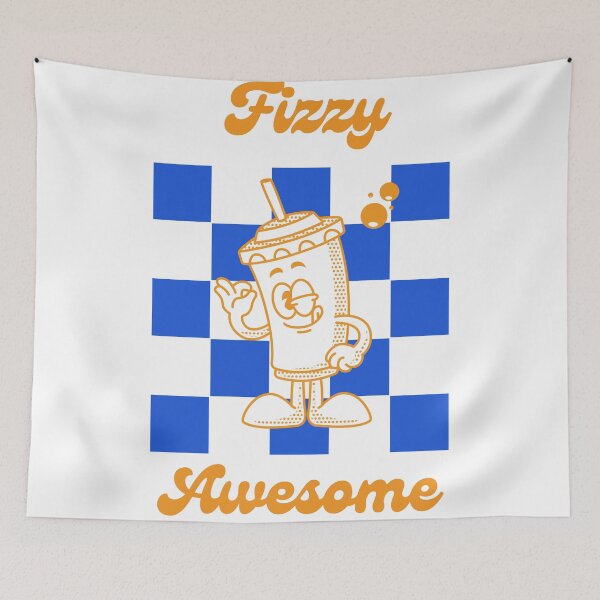 Item preview, Fizzy Awesome Retro Soda Mascot Vintage Drink Design designed and sold by shopfindingbeni.
