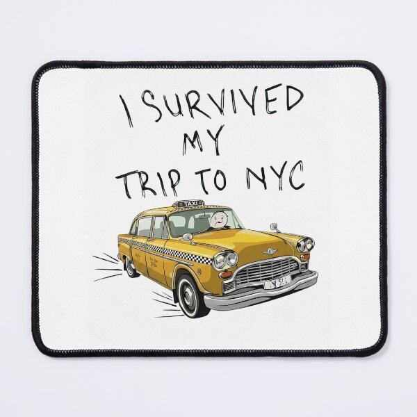 Item preview, Funny I Survived My Trip To NYC Yellow Taxi Retro Illustration designed and sold by haitrieuic96.