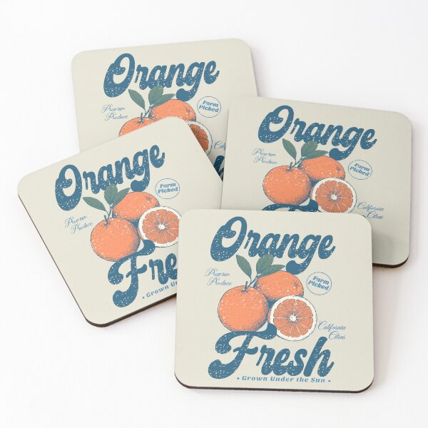 Item preview, Orange Fresh – California Citrus Vintage Label designed and sold by AngryToro.