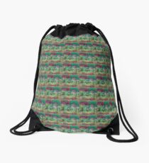 Centered Pattern Drawstring Bag