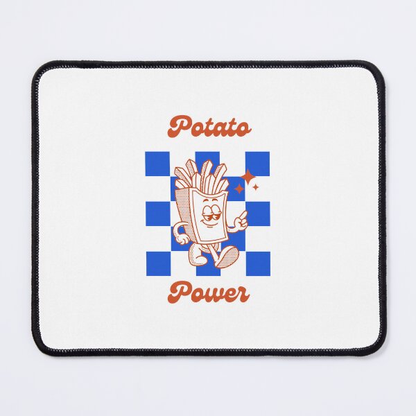Item preview, Potato Power Retro French Fries Mascot Vintage Fast Food Design designed and sold by shopfindingbeni.