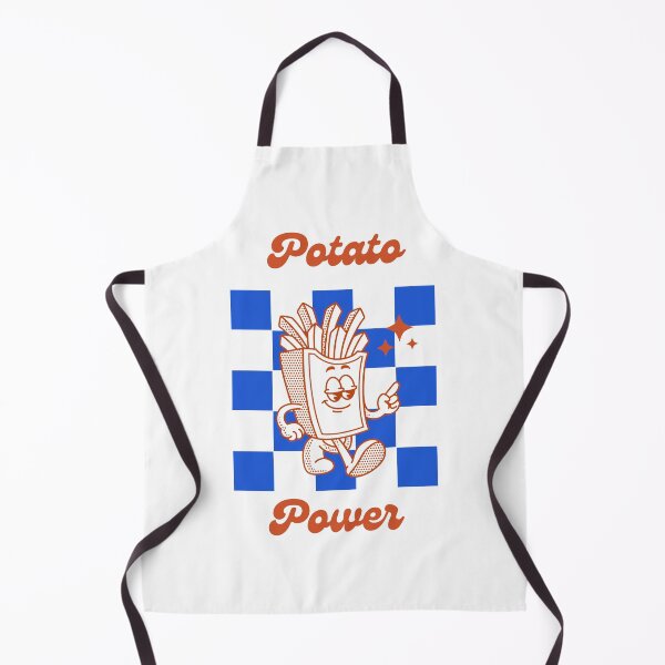 Item preview, Potato Power Retro French Fries Mascot Vintage Fast Food Design designed and sold by shopfindingbeni.