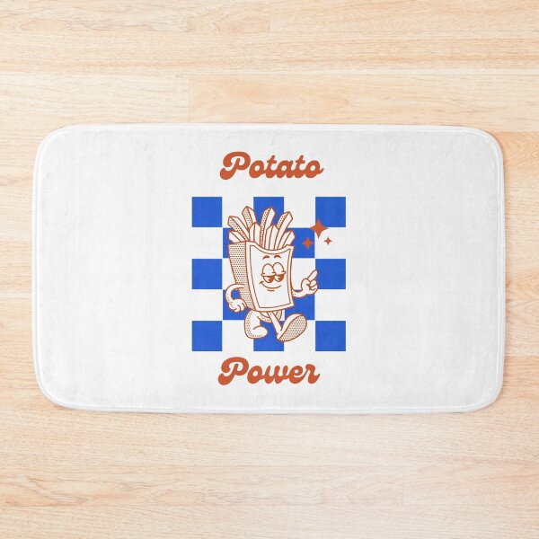 Item preview, Potato Power Retro French Fries Mascot Vintage Fast Food Design designed and sold by shopfindingbeni.