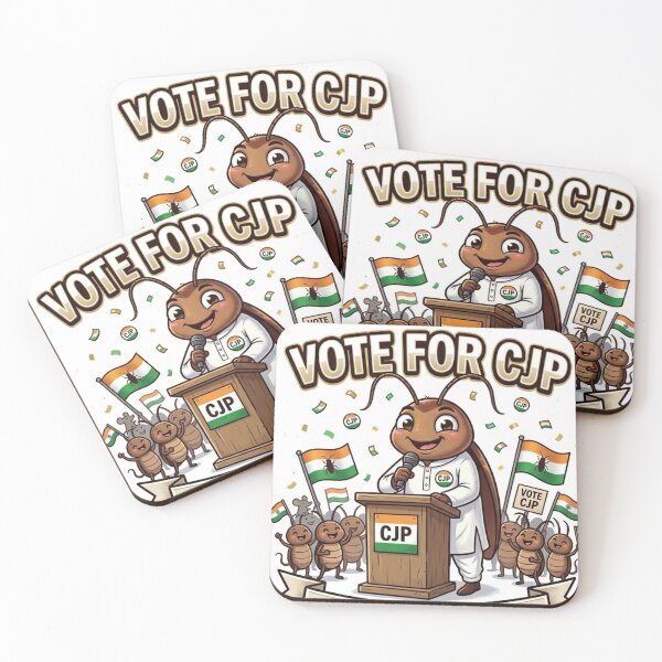 Item preview, Political Humor Cockroach Janta party Graphic Tee & Sticker designed and sold by pensational.
