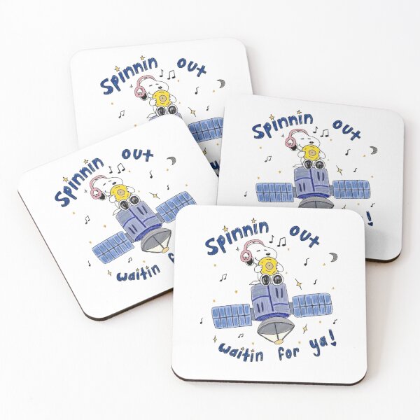 Item preview, Spinnin' Out: Snoopy Space Station DJ Tee designed and sold by maivisecole.
