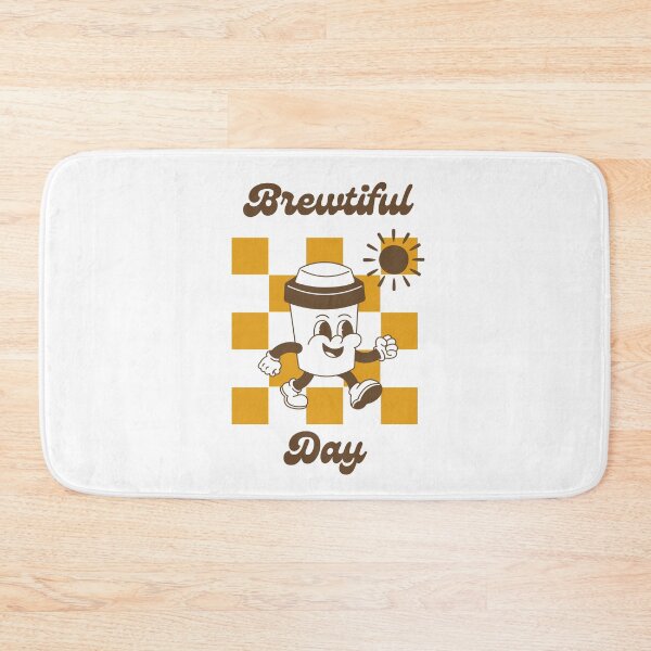 Item preview, Brewtiful Day Retro Coffee Mascot Vintage Café Design designed and sold by shopfindingbeni.