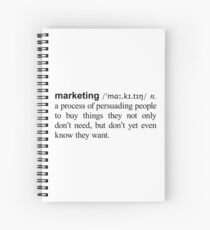 Marketing Spiral Notebook