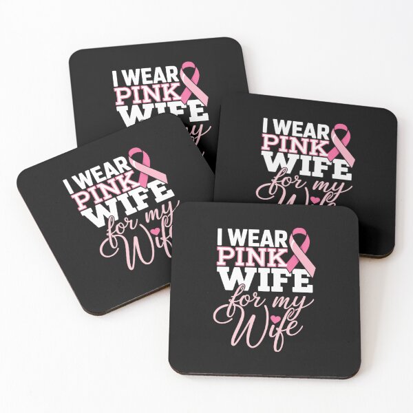 Item preview, I Wear Pink for My Wife Breast Cancer Awareness designed and sold by SapfireStuArt.