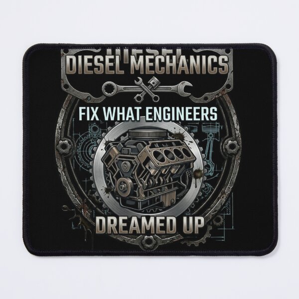 Item preview, Diesel Mechanics Fix What Engineers Dreamed Up | Engineer Joke | Mechanic Humor Tee Shirt designed and sold by Serigraphy.