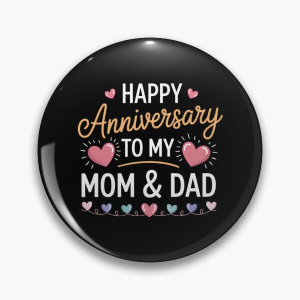 Item preview, Happy Anniversary Mom and Dad Parents' Day Squad designed and sold by sailorjessiArt.