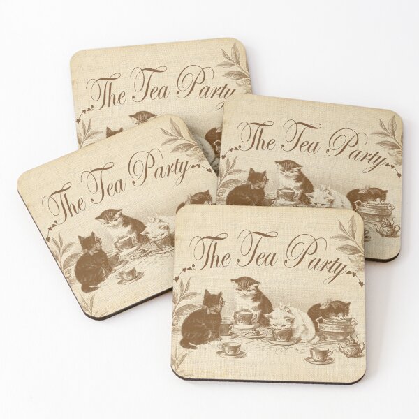 Item preview, The Kitty Tea Party designed and sold by miaslove.