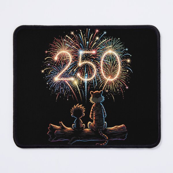 Item preview, Calvin and Hobbes America 250 Fireworks July 4th 2026 designed and sold by DamianRoy88.