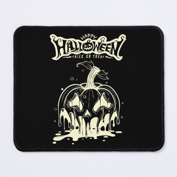 Item preview, Melting Pumpkin Halloween - Trick or Treat Vintage Distressed Art designed and sold by PrimalBeastLab.