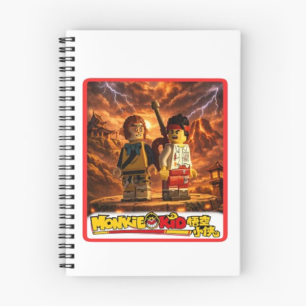 Item preview, Monkie Kid Brick Created Superstar Kid's show Cartoon LARGE Design designed and sold by barefootmk.