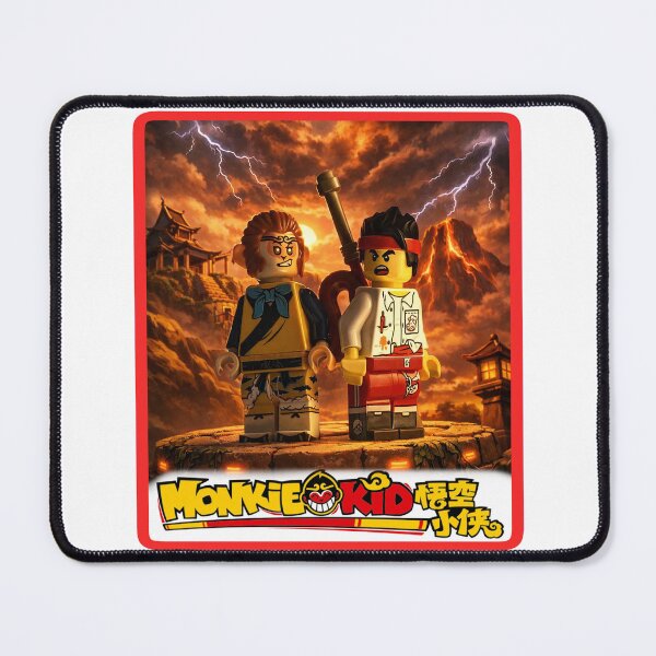 Item preview, Monkie Kid Brick Created Superstar Kid's show Cartoon LARGE Design designed and sold by barefootmk.