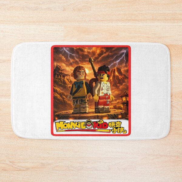 Item preview, Monkie Kid Brick Created Superstar Kid's show Cartoon LARGE Design designed and sold by barefootmk.