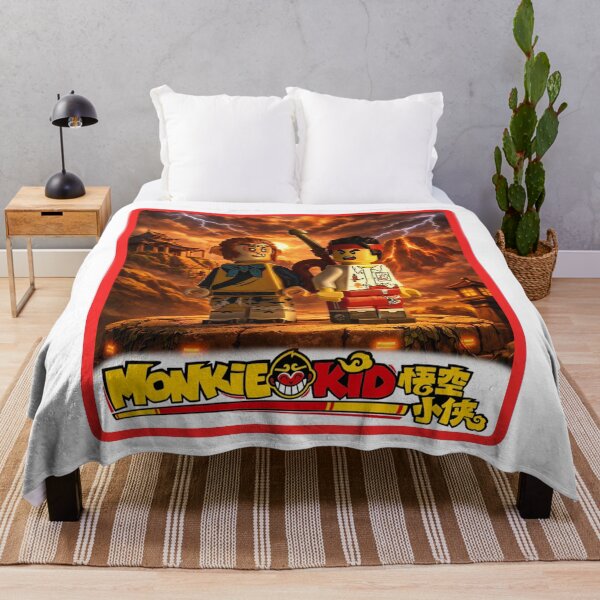 Item preview, Monkie Kid Brick Created Superstar Kid's show Cartoon LARGE Design designed and sold by barefootmk.