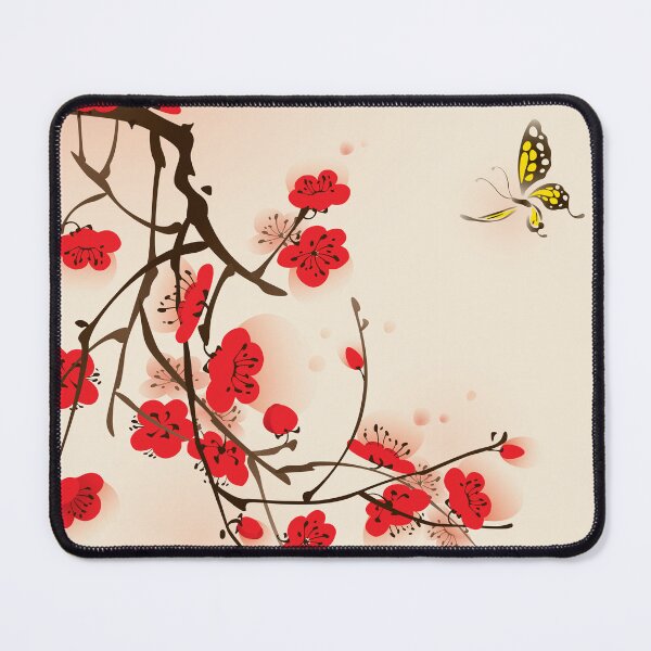 Item preview, Oriental Plum Blossoms in Bloom - 010 designed and sold by OriArtiste.
