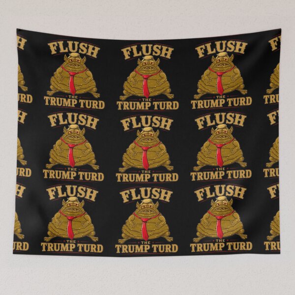 Item preview, Flush The Trump Turd - America’s Biggest Flush designed and sold by DyfunctionalTee.