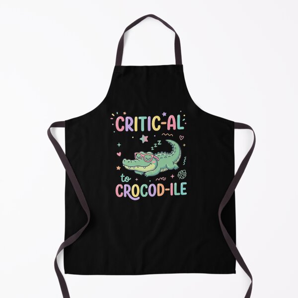 Item preview, Critical to Crocodile Lazy Gator Memes Slag Funny designed and sold by Yellowriversss.