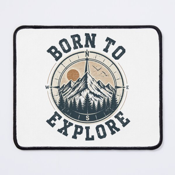 Item preview, Born To Explore Vintage Adventure T-Shirt designed and sold by kaream1308.