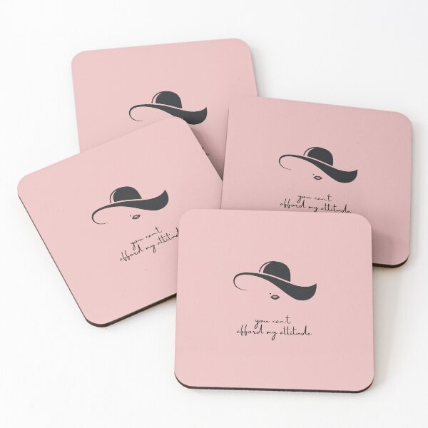 Item preview, You Can't Afford My Attitude Sassy Girl Quote designed and sold by Kidix Arts.