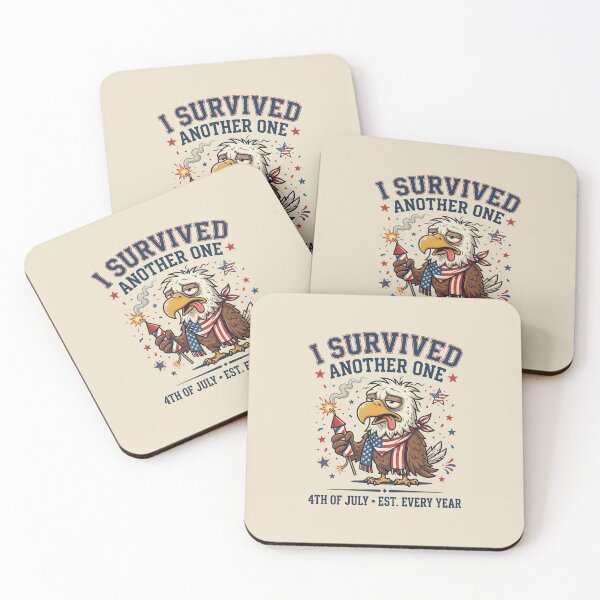 Item preview, I Survived Another 4th of July designed and sold by dudelinart.