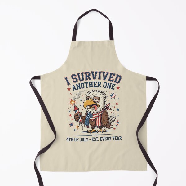 Item preview, I Survived Another 4th of July designed and sold by dudelinart.