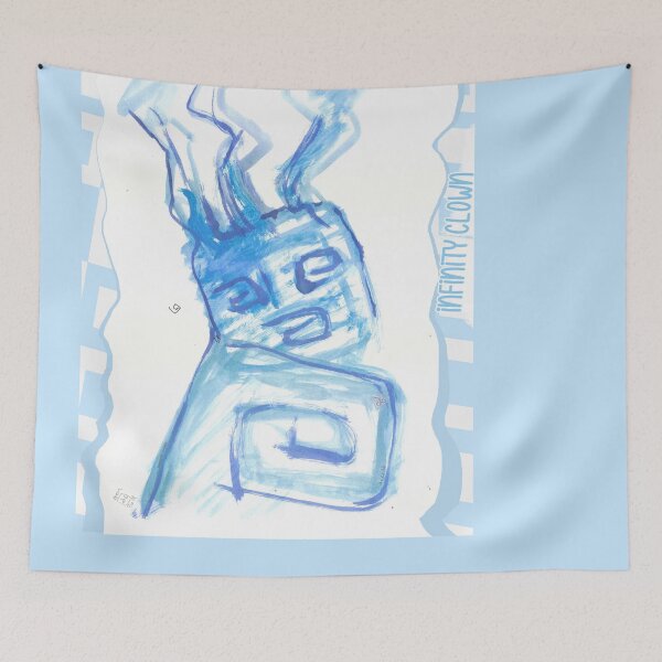 Item preview, Infinity Clown - Dreaming About Perfection  (painting by ACCI) designed and sold by VanyssaGraphics.