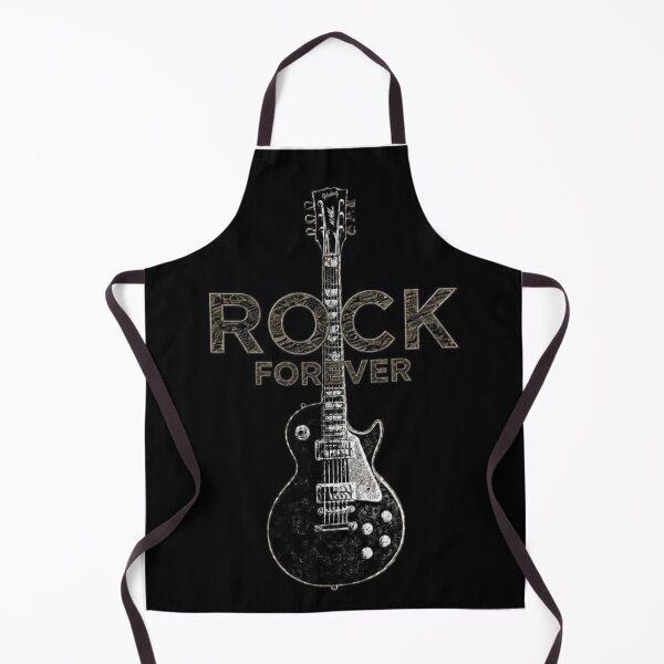 Item preview, Rock Forever — Bold Neon Music Art Print designed and sold by CosmicRockArt.